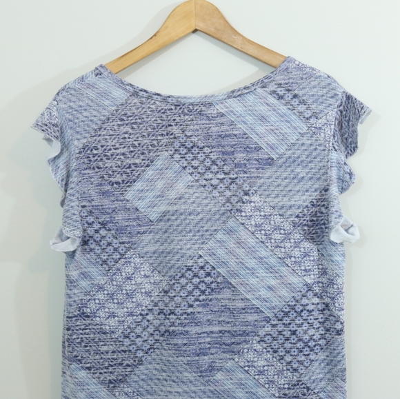 Cupio Knit Flutter Ruffle Sleeve Top - Picture 5 of 7